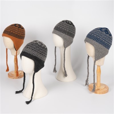 Su geçirmez çocuk örgü şapkaları var mı?